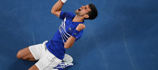 Tennis: Djokovic domina Nadal e vince Open Australia