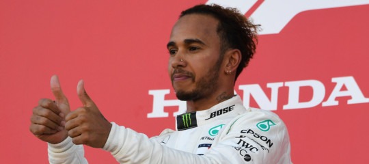 F1: Hamilton vince Gp Giappone, per Vettel solo il sesto posto