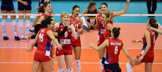 Volley: azzurre beffate in finale, Serbia vince 3-2 ed è campione del mondo