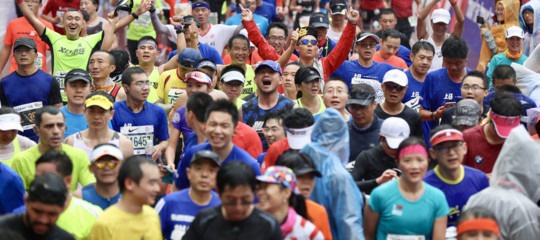 furbetti maratona Cina
