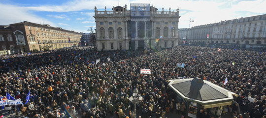 Come è andata la manifestazione Sì Tav a Torino 