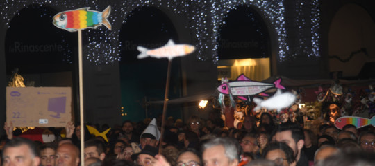sardine manifestazione roma