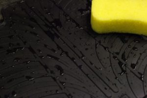 Tappetini auto gomma sono facili da pulire