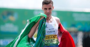 Atletica, oro di Fortunato nella mezza maratona di marcia
